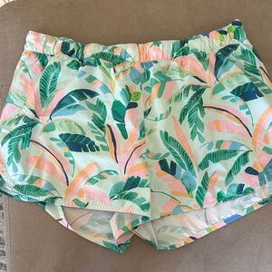 Old Navy Multicolor Tropical Print Women's Athletic Shorts